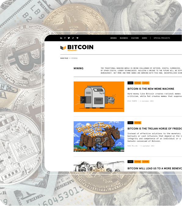 Bitcoin Magazine Case Screen 2