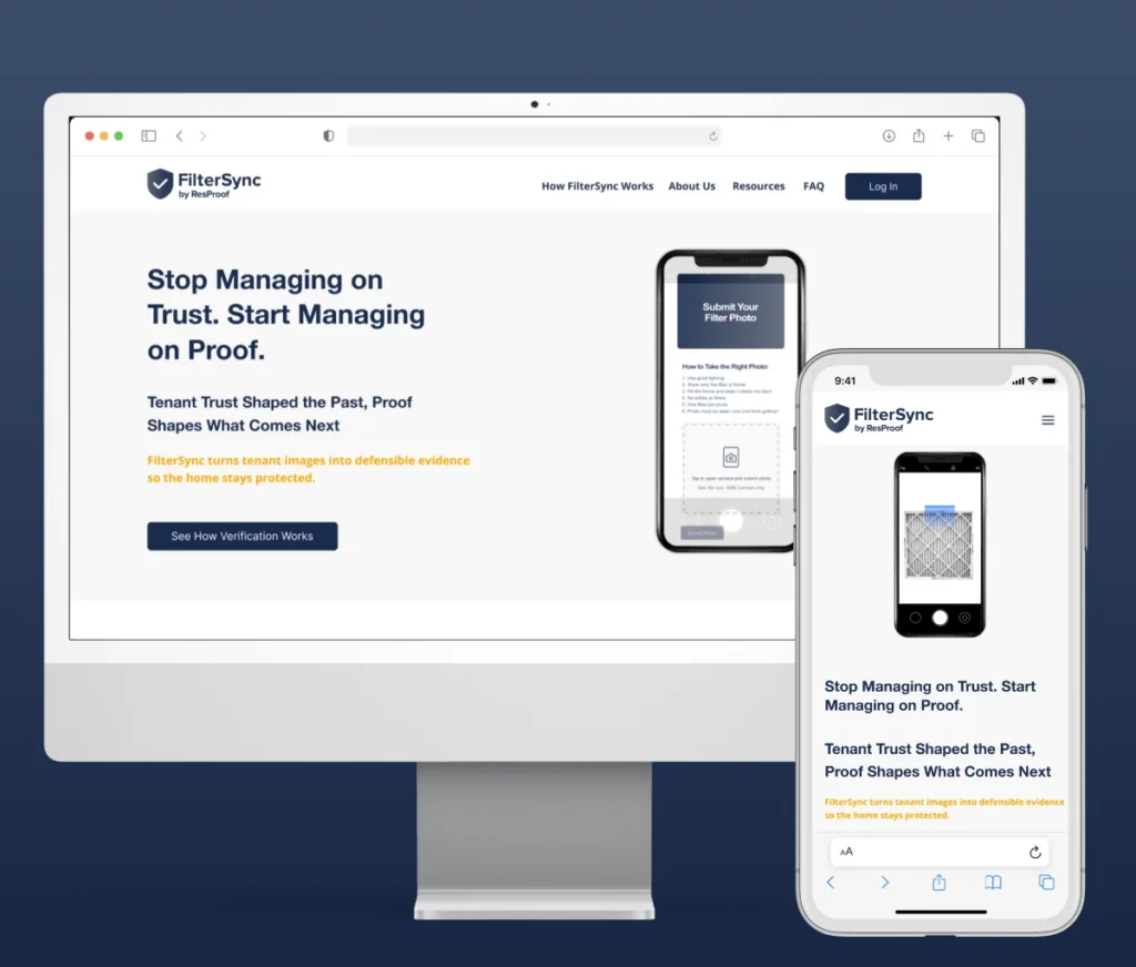 Portfolio cover – FilterSync