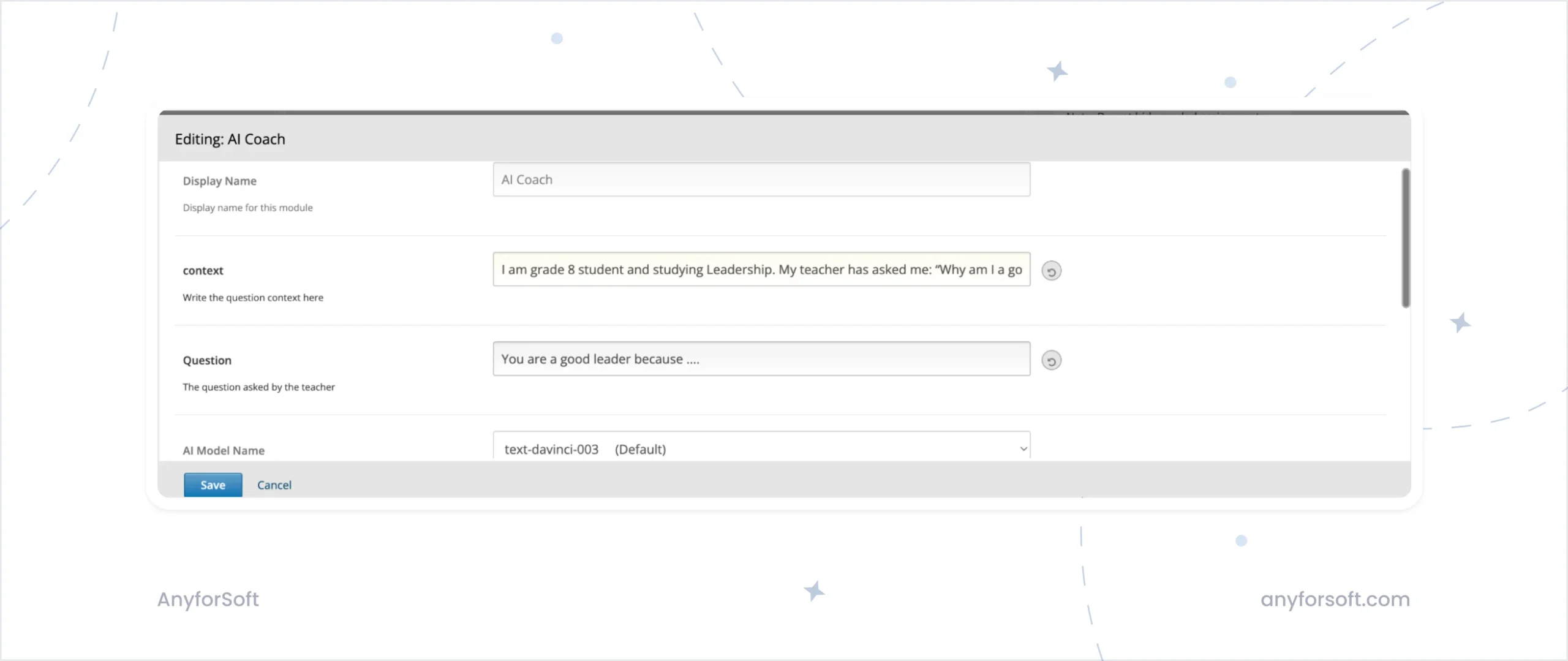 Edly AI Coach feature.