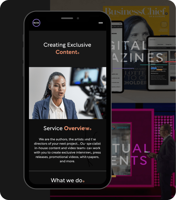 BizClik Media Case Screen 2