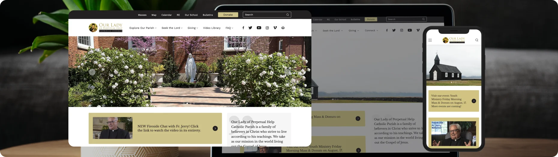 Non-profit organization website