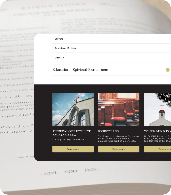 OLPH Parish Case Screen 1