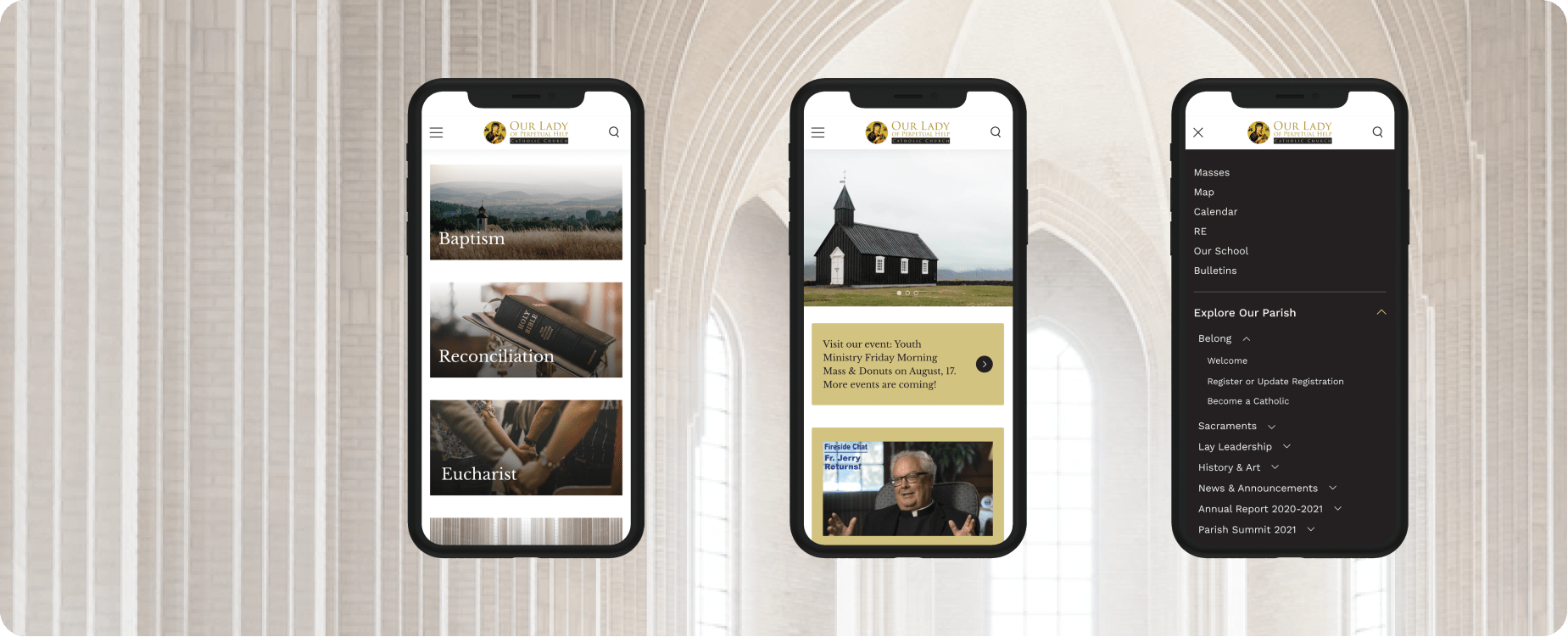 OLPH Parish Case Screen 3