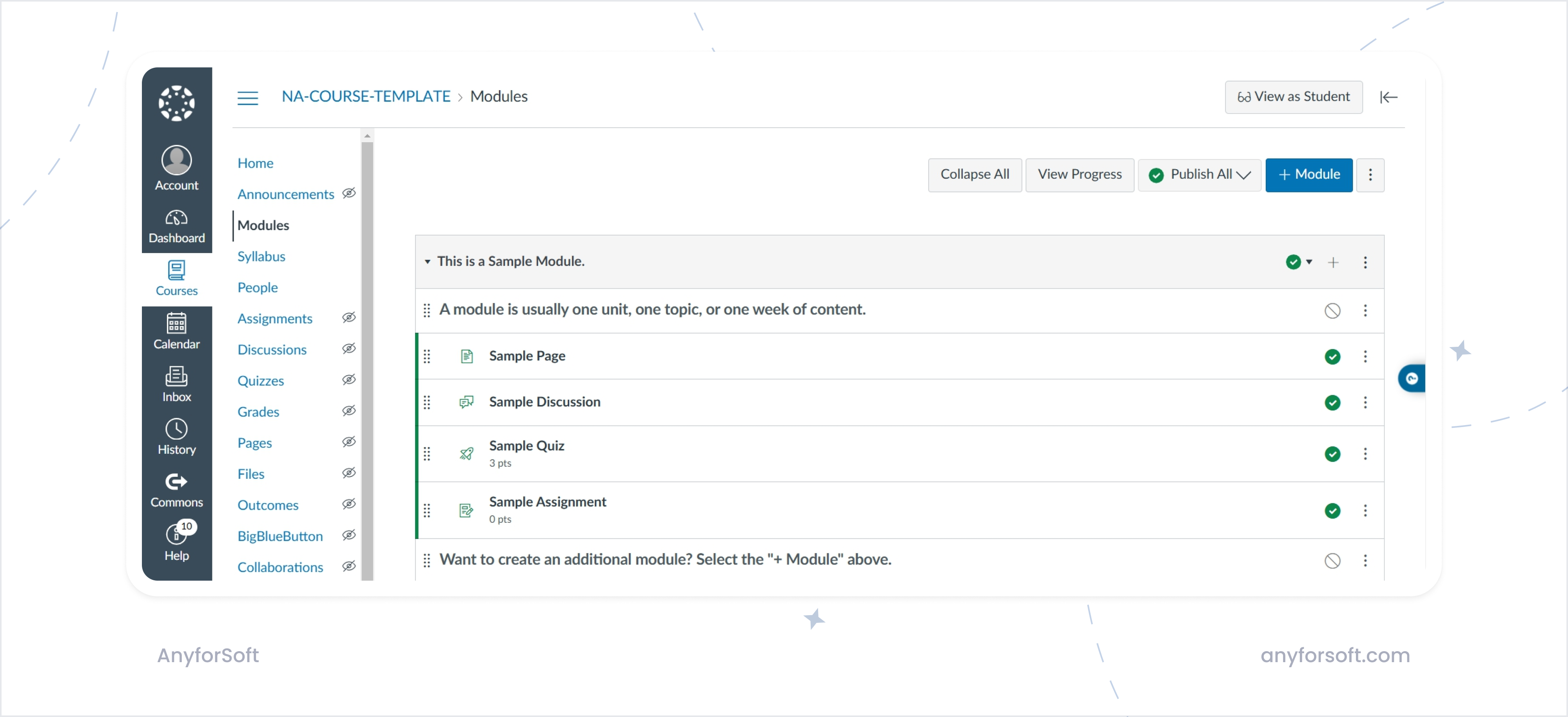 Canvas-LMS-dashboard