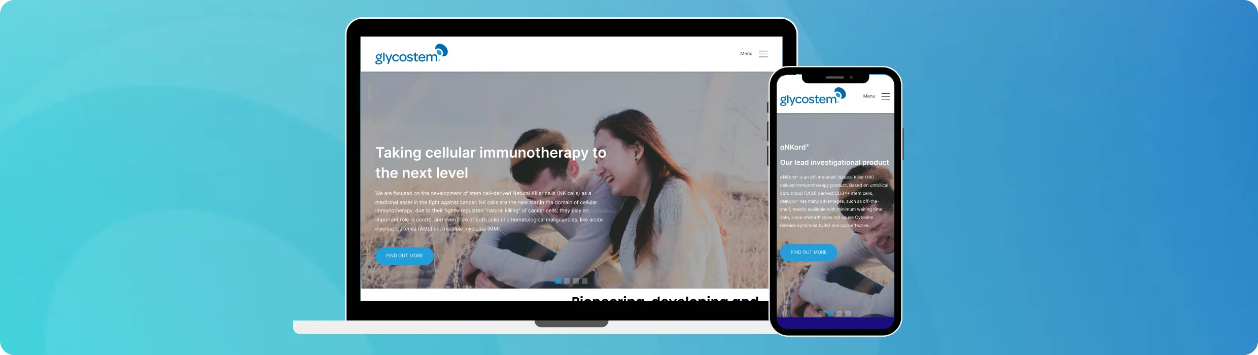 Corporate website development