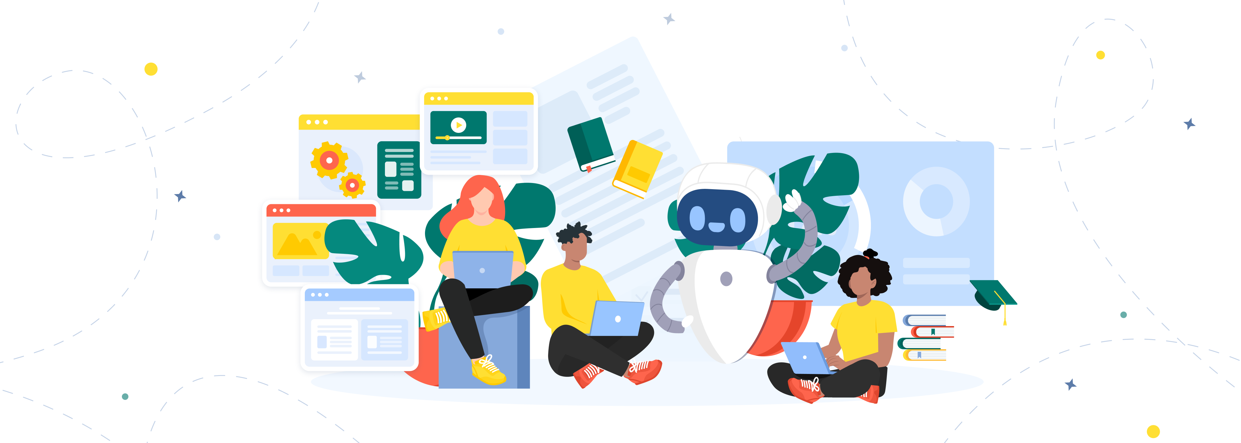 Interactive Training Chatbot AI Chatbots in e-Learning - AnyforSoft