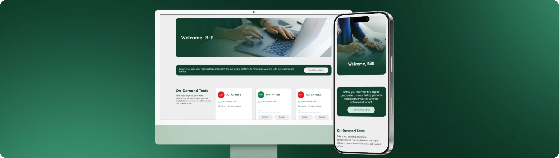 Digital testing platform