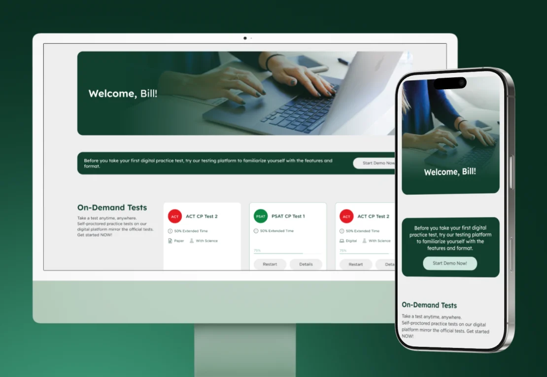 Digital testing platform