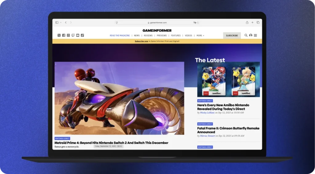 Game Informer case – #2