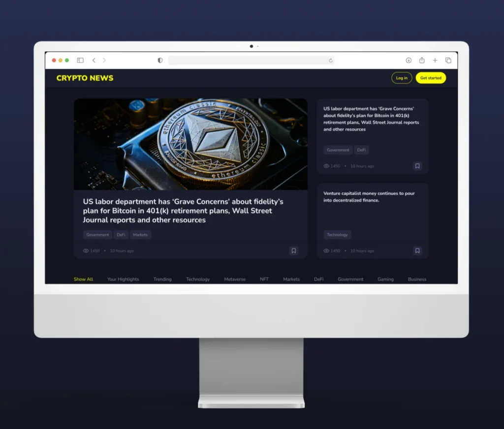 Portfolio cover – Crypto News