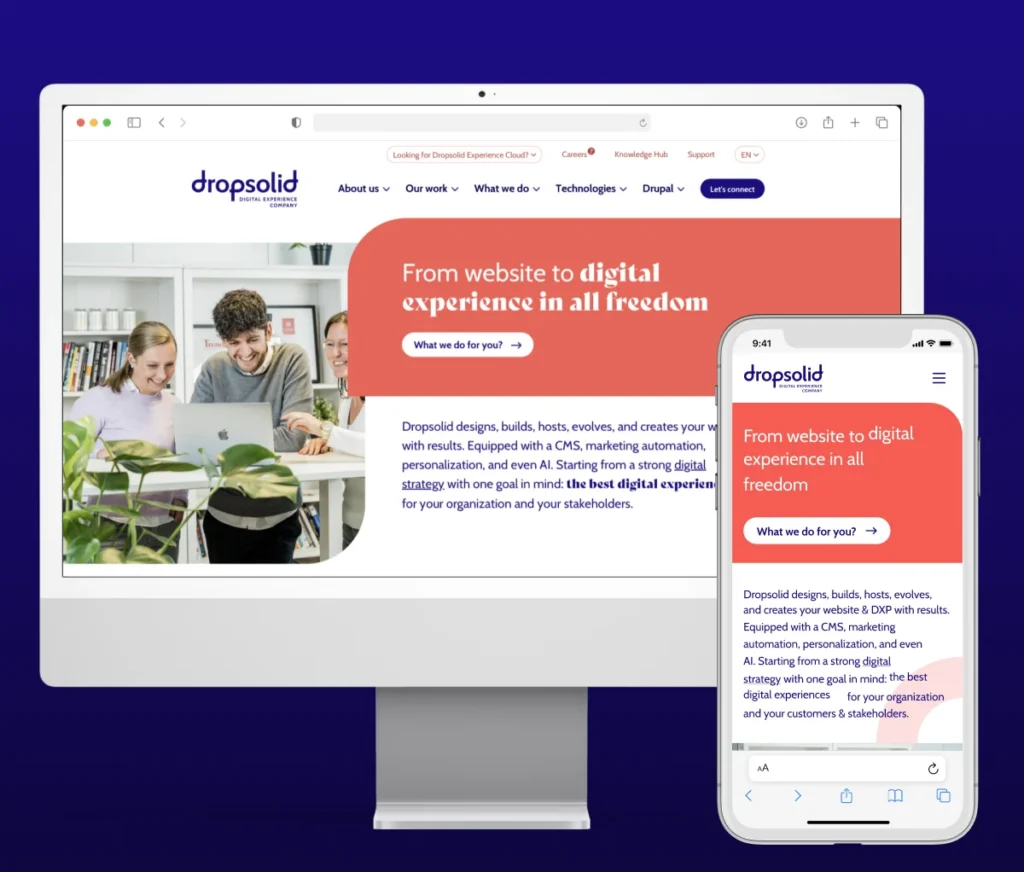 Portfolio cover – Dropsolid