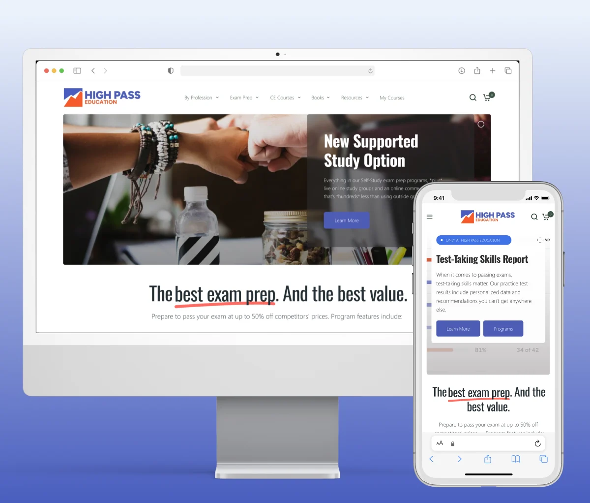 Custom Exam Prep Platform Improves Learning Efficiency with Personalization and Behavioral Analytics