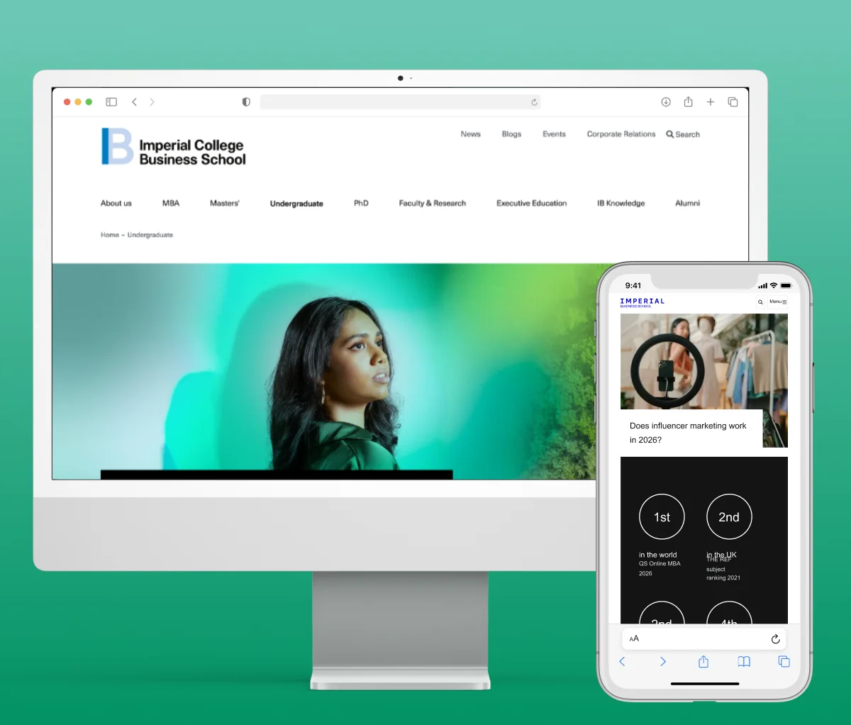 The ICBS website upgrade that improved UX and long-term stability