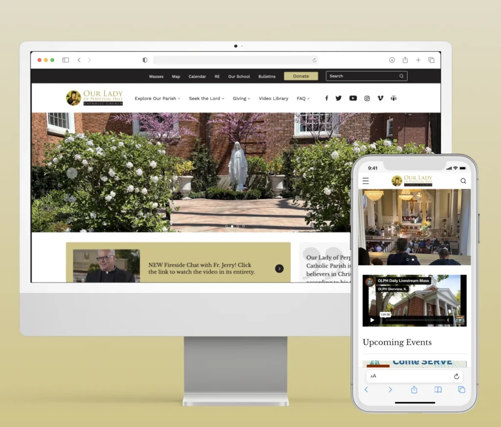 Portfolio cover – OLPH Parish