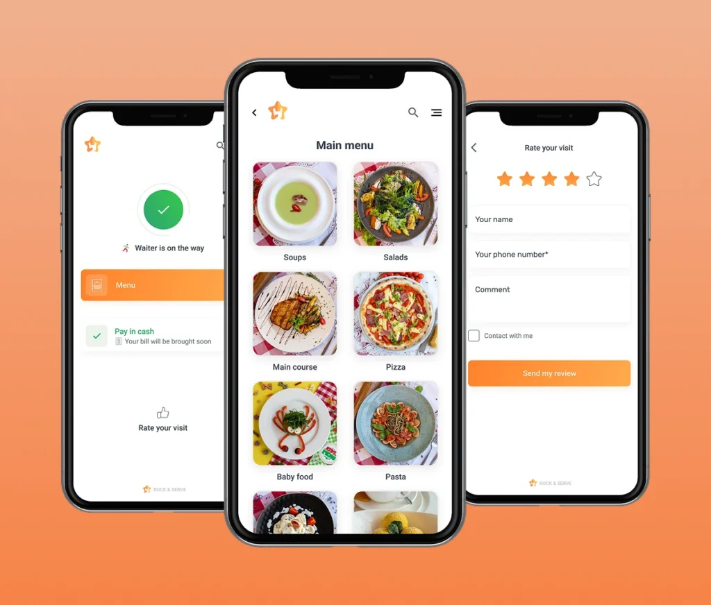 Portfolio cover – Rock & Serve