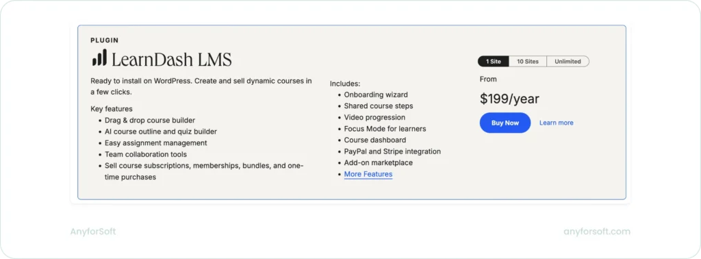 LearnDash Pricing Model
